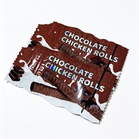Emballages personnalisés pour bonbons et friandises, forme unique, impression holographique à chaud, découpe à la forme, sacs en mylar holographiques pour produits comestibles