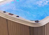 Baignoire à chaud préplumée en fibre de verre, grande piscine, possibilité d'livraison