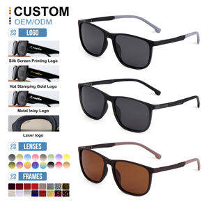 نظارات شمسية مستقطبة لصيد الأسماك للرجال الذين يقودون الجولف والجري مربعًا بتصميم مصمم للحماية من الأشعّة الفوق بوكي - Product Image 1