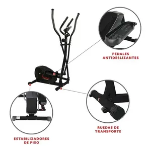 Macchina da Trainer manuale pieghevole per interni con SF-E905B solare e resistenza magnetica ellittica - Product Image 1