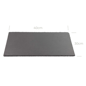 Plateau en <span class=keywords><strong>ardoise</strong></span> naturelle, tapis de spot en <span class=keywords><strong>ardoise</strong></span> naturelle et <span class=keywords><strong>assiette</strong></span> de Buffet - Product Image 2