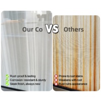 Malla de Alambre de Cobre para Vidrio Laminado, Tela Metálica Decorativa Arquitectónica