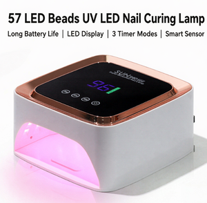Lampe à ongles rechargeable à séchage rapide avec capteur de lumière rouge – Séchoir à ongles LED UV pour salon et usage domestique - Product Image 3