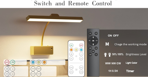 Painting <strong>Light</strong> Rechargeable Picture <strong>Light</strong> with Remote Mirror <strong>Light</strong> Wall <strong>Sconce</strong> for Wall Pictures Gallery Artwork Painting - Product Image 3
