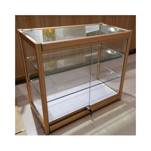 Rak <span class=keywords><strong>Display</strong></span> Panel belakang datar tugas ringan pabrikan dengan etalase toko Supermarket lapisan ganda - Product Image 2