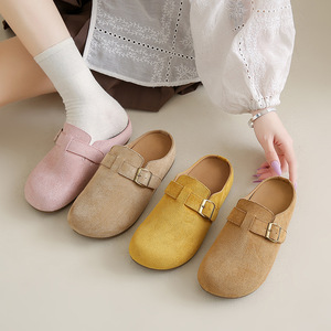 <span class=keywords><strong>Scarpe</strong></span> Casual da Donna Stile Coreano Slip-On Mezzo-Slipper Versatili per Primavera e Autunno per Studentesse - Product Image 2