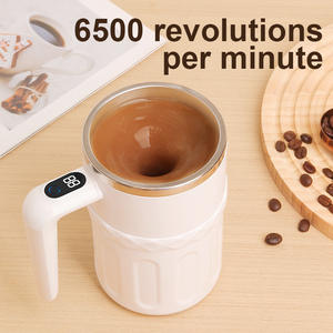 Vaso de Acero Inoxidable Recargable por USB para Mezclar Café/Proteína en Polvo de Forma Automática con Tecnología Magnética, Ideal para Bebidas, Regalo Perfecto - Product Image 6