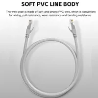 CAT6 kabel Patch RJ45 LAN kabel Ethernet 0.5 sampai 50M, kabel jaringan Router komunikasi transmisi kecepatan tinggi