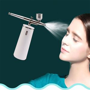 Mini Kit de Aerógrafo Pakiss, Compresor Inalámbrico Recargable Portátil, Inyección de Nano-oxígeno, Humectante para Uso en Automóviles - Product Image 2