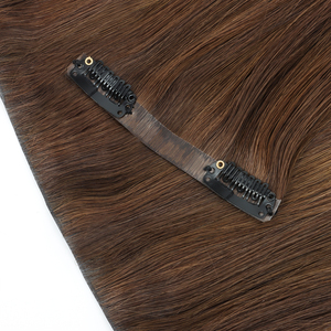 Extensioni di <span class=keywords><strong>Capelli</strong></span> Umani Vergini Russi Remy di Alta Qualità, Colore Bianco <span class=keywords><strong>Platino</strong></span> Naturale, Tinti, con Clip PU Invisibili - Product Image 3