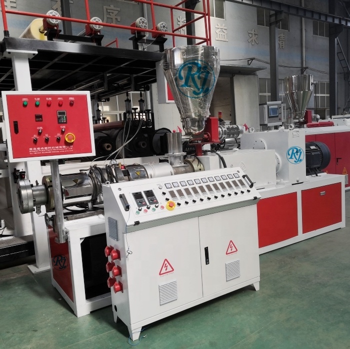 Производственная линия WPC, деревянный пластиковый профиль, оконные полы