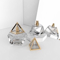 Flacon de parfum en verre de luxe personnalisé 100 ml, flacons de parfum uniques, flacon de parfum vide avec boîte