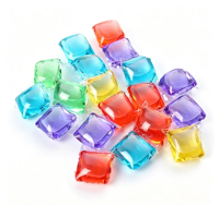 Capsules de lessive multi-couleurs à chambre unique 8g du fabricant – Détergent haute concentration en vrac pour la vente en gros