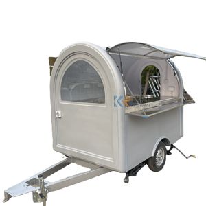 Camión de Comida Móvil OEM 2025 con Cuatro Ruedas, Bicicleta de Café, Carritos de Comida Móviles, Aprobado por CE y DOT - Product Image 6