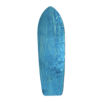 Planche à roulettes Old School Surfing Custom Stained Cruiser Skateboard Decks Canadian Maple Fish Board pour adultes