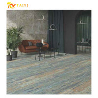 Moquette de salle de banquet murale moderne en boucle touffetée imprimée en 3D, lavable, à usage commercial, 850 g de polyester, pour hôtel 5 étoiles