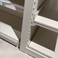 Étagère métallique multifonctionnelle double face Solutions d'affichage pour supermarché Magasin intelligent Merchandising Modèle MTK-G02 Jiangsu