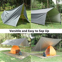WOQI Fabricants imperméables à séchage rapide Hamac de camping ultraléger Tente anti-mouches Bâche Abri solaire