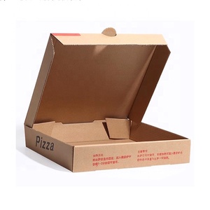 Boîte à pizza personnalisée, nouveau design, en papier avec feuille d'aluminium, boîte à pizza, conteneur à pizza, emballage de toutes tailles - Product Image 2