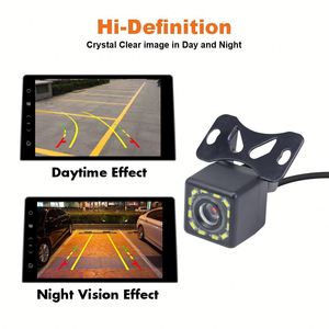Approvisionnement d'usine 12 LEDS Vision nocturne caméra de recul de voiture étanche HD caméra de recul de voiture caméra de recul de voiture avec ligne de stationnement - Product Image 6