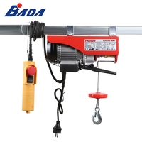 BADA haute qualité 220V mini plate-forme industrielle chaîne palan de levage à câble électrique