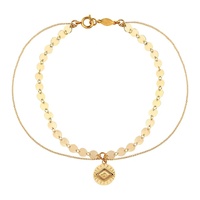 Bohème paillettes breloque bras supérieur Bracelet bijoux pour femmes pièce chaîne brassard été corps bijoux Bracelet Haut Du Bras