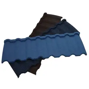 커스터마이징 두께 신컬러 본드형 경량 컬러 스톤 코팅 메탈 액세서리 지붕 타일