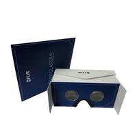 2024 articles promotionnels avec Logo personnalisé boîte de réalité virtuelle 3D carton VR lunettes VR casque pour Smartphone Android et IOS