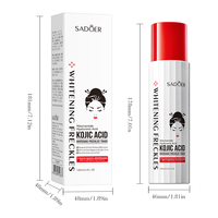 OEM SADOER Marque Privée Tonique Éclaircissant Végétalien de Luxe à l'Acide Kojique pour l'Élimination des Taches de Rousseur, Soin Coréen pour la Peau, Éclaircissant et Anti-taches