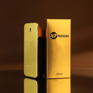 <span class=keywords><strong>Eric</strong></span> Golden Million <span class=keywords><strong>Gold</strong></span> Brick Extrait 100ML Parfum boisé longue durée pour hommes Bouteille de parfum en verre de luxe - Product Image 1