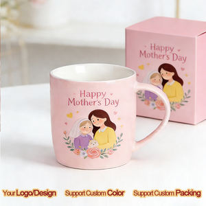 <span class=keywords><strong>Mug</strong></span> en céramique personnalisé à grande capacité, cadeau personnalisé pour maman, vaisselle en porcelaine - Product Image 2