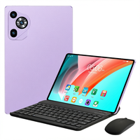 Tablette PC Android 15 OEM d'usine, 10 pouces, 16 Go + 128 Go, Wi-Fi avec clavier, écran tactile, pour dessin numérique, apprentissage et bureau