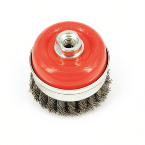 Cepillo de alambre trenzado M14 de 6000 filamentos para limpieza de metales - Product Image 2