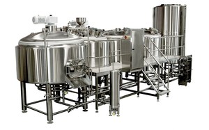 1000L 1000 Litros 10HL Equipo de <span class=keywords><strong>Microcerveceria</strong></span> Electrica Artesanal Cerveza cervecería Hervidero Masaje Tun Llave en mano Proye - Product Image 5