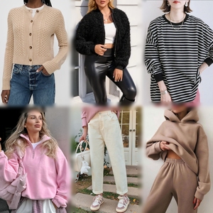 Ventes de liquidation d'usine, vêtements pour femmes, mode automne et hiver, styles variés, inventaire en gros - Product Image 3