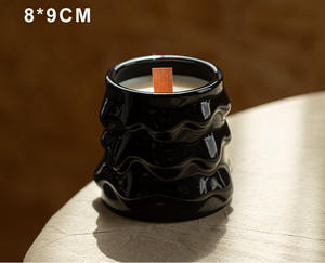 Vela de Cerámica Moderna de Estilo Minimalista con Forma de Helado de Crema - Product Image 6