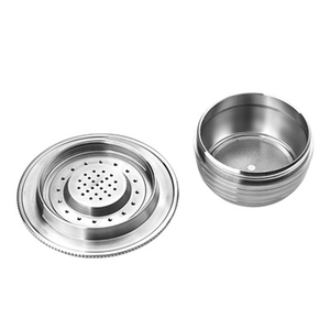 Cápsula de Café Reutilizable de Acero Inoxidable Compatible con <span class=keywords><strong>Bialetti</strong></span> con Filtro de Malla Fina, Ecológica para Preparar Espresso - Product Image 3