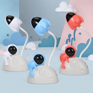 Đèn Bàn Trang Trí Cho Trẻ Em Đèn Bàn Led Hình Phi Hành Gia Mặt Trăng Gập Được Học Đọc Usb - Product Image 6