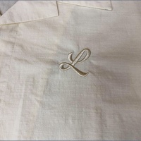 Chemise à manches courtes brodée pour homme, col cubain, col camp, en tissu slub texturé vintage respirant, de haute qualité, avec logo personnalisé OEM