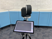 Scanner laser de mesure de comptoir de cuisine 3D précis 360 rotatif pour la découpeuse de pierre de Quartz de comptoir à 5 axes