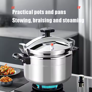 <span class=keywords><strong>Olla</strong></span> <span class=keywords><strong>a</strong></span> presión de aleación de aluminio de 3 litros, utensilios de cocina pulidos con fondo industrial de cocción rápida, precio económico - Product Image 4