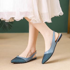Sandálias Femininas e Novo Estilo Elegante, Sapatilhas Versáteis com Bico Fino, Chinelos Modernos para Mulheres - Product Image 2
