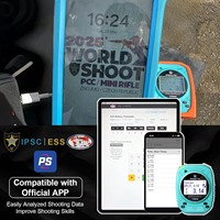 Kit Quick Glance pour M1A2+ : Housse de protection en silicone 2-en-1 et écran extensible pour chronomètre de tir
