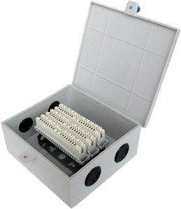 กล่องกระจายสายโทรศัพท์พลาสติก MT-2305 สำหรับใช้ภายในอาคาร 30 คู่ - Product Image 1