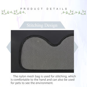 Seyahat özelleştirilmiş EVA durumda açık <span class=keywords><strong>Pet</strong></span> örgü çanta taşınabilir kedi köpek evcil hayvan taşıyıcı vaka - Product Image 4