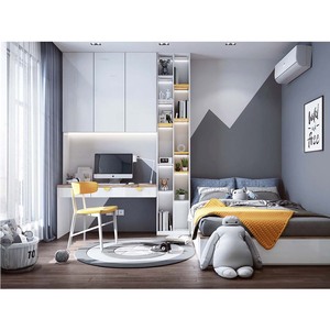 Cama <span class=keywords><strong>para</strong></span> niños, cama de princesa <span class=keywords><strong>para</strong></span> <span class=keywords><strong>niñas</strong></span>, cama de madera maciza de estilo europeo, tronco de 1,5 metros, <span class=keywords><strong>niñas</strong></span>, 1,2, adolescentes, niños - Product Image 1