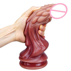 <span class=keywords><strong>Dildo</strong></span> Vibrador Realista con Base de Ventosa Fuerte y Eje Texturizado con Venas para Uso con Manos Libres, <span class=keywords><strong>Dildo</strong></span> Monstruoso Seguro para el Cuerpo - Product Image 3