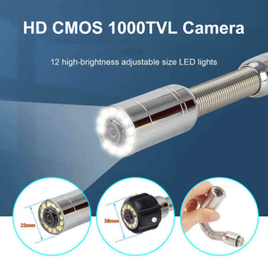 QBH 1080P Camara Borescope 20 Meter Câmera De Inspeção De Esgoto Câmera Endoscópio Tubo Grande ou Inspeção Subaquática Câmera Analógica NDT - Product Image 4