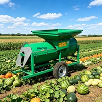 Extracteur de graines de melon à haut rendement 300-500 kg/h, machine de séparation et de nettoyage des graines de pastèque et de citrouille
