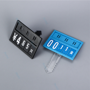 ขาตั้งป้ายแม่เหล็ก A3 A4 A5 พร้อมฟิล์ม PVC สำหรับชั้นวางสินค้าในร้านค้า สีดำ ใช้งานสะดวก - Product Image 4